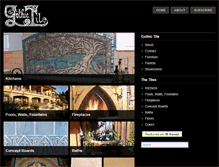 Tablet Screenshot of gothictile.com